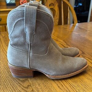 Women's Tecovas Suede Ankle Boots